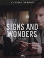 "The X Files" SE 7.9 Signs & Wonders