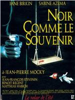 Noir comme le souvenir