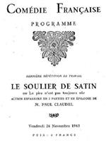 Le soulier de satin在线观看