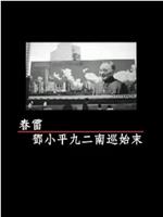 凤凰大视野：春雷——邓小平九二南巡始末在线观看